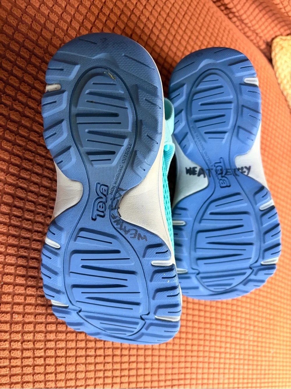 Teva Kids Aqua Mesh Water Shoes in Teal and Purple